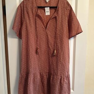 New J. Crew beach coverup dress